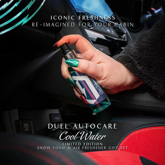 Duel Autocare | Cool Water Limited Edition Snow Foam & Air Freshener Set