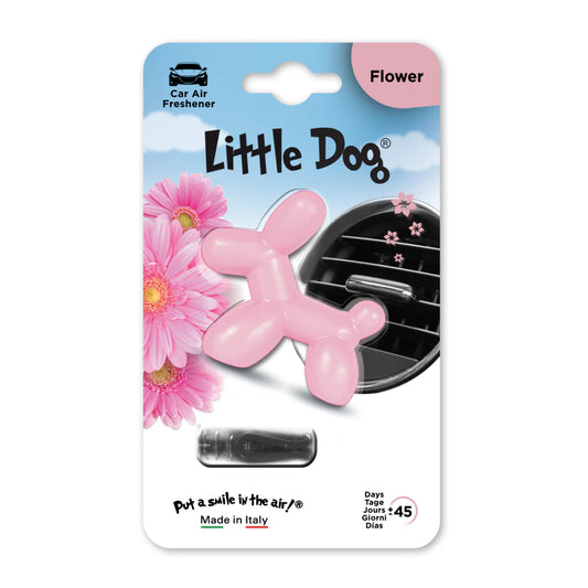 Little Dog Flower Vent Clip Air Freshener