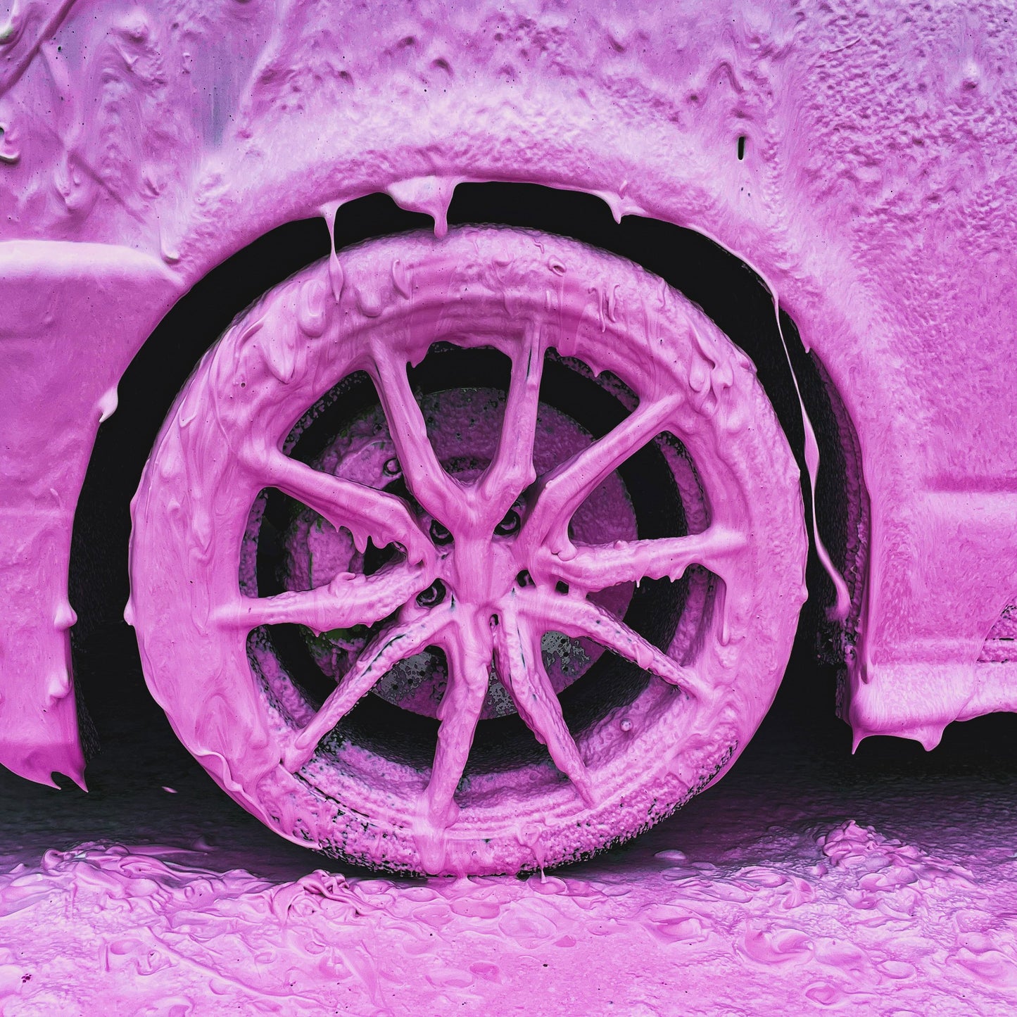 Alien Magic Pink Coloured Snow Foam