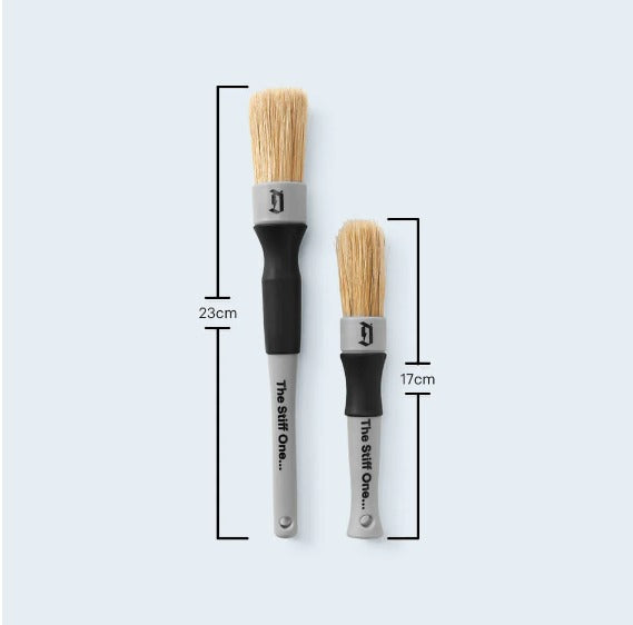 Duel Autocare Stiff Detailing Brushes 2 Pack