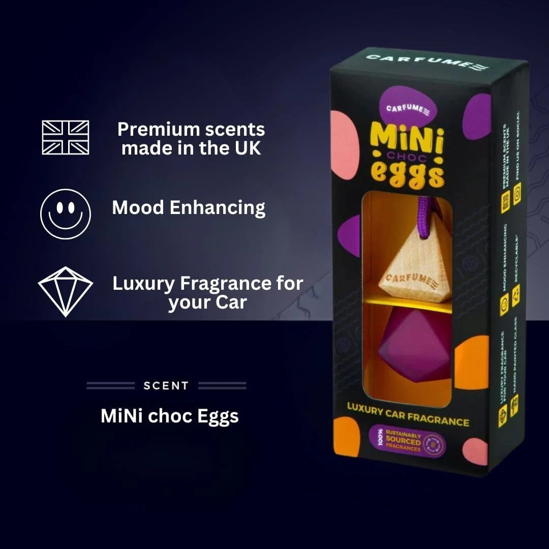 Carfume | Mini Choc Eggs Diffuser Air Freshener