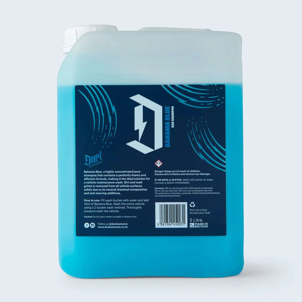 Duel Autocare Bahama Blue 5 Litres