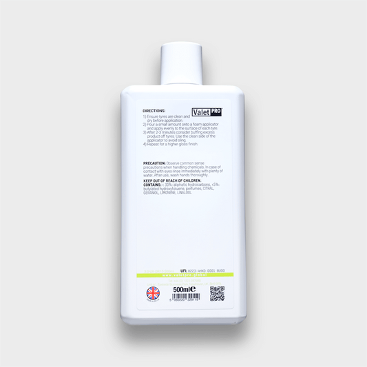 ValetPRO - Maximum Shine Tyre Gel 500ml