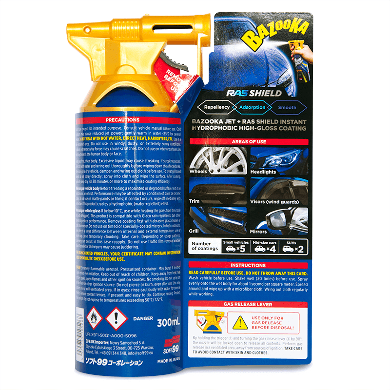 Soft99 - Bazooka Rain Drop 300ml