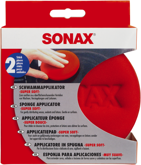 Sonax | Super Soft Sponge Applicator (2 pieces)
