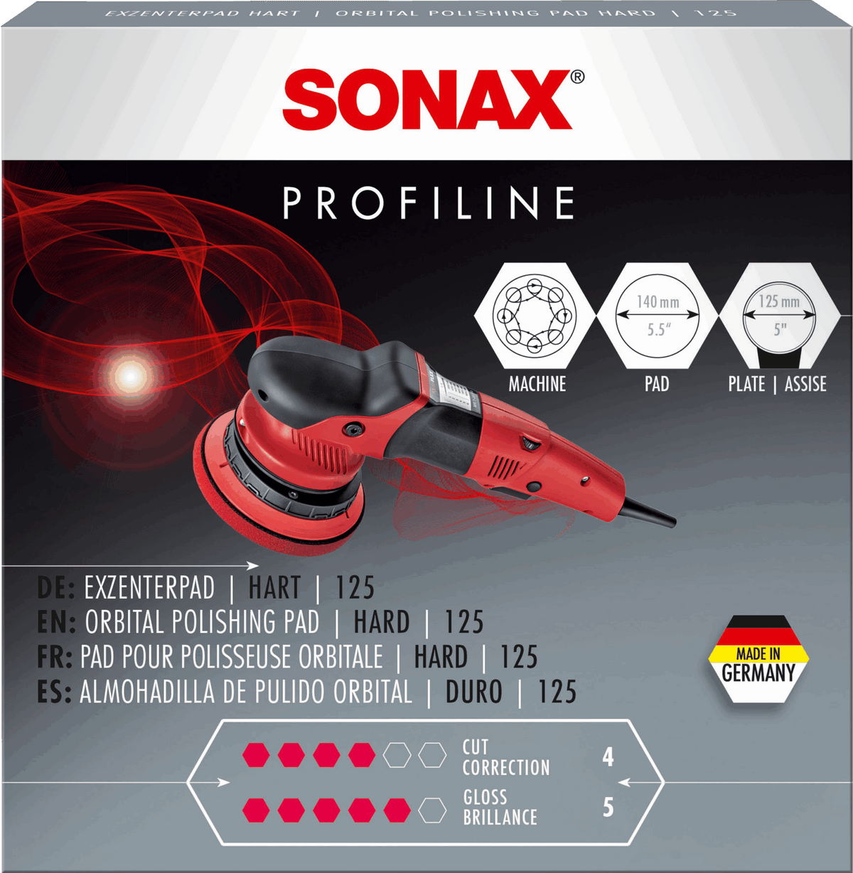 Sonax | Profiline Hard Polishing Pad 125