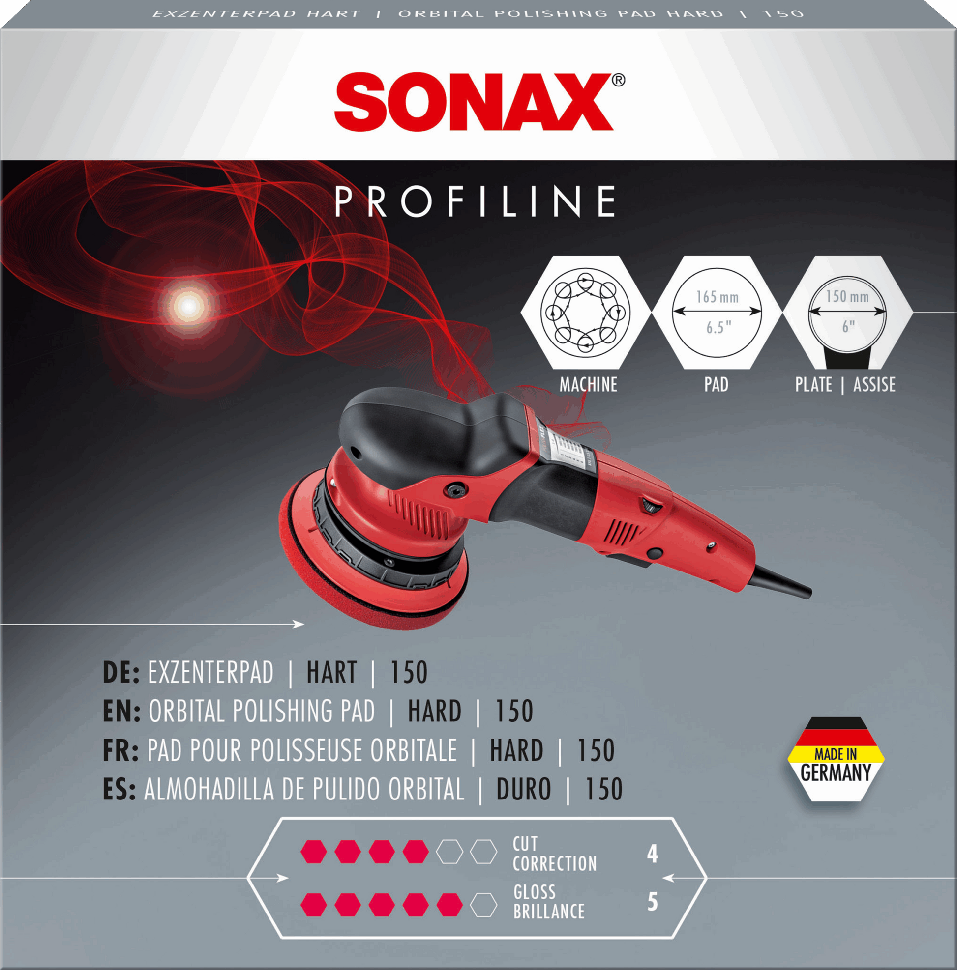Sonax | Profiline Hard Polishing Pad 150mm