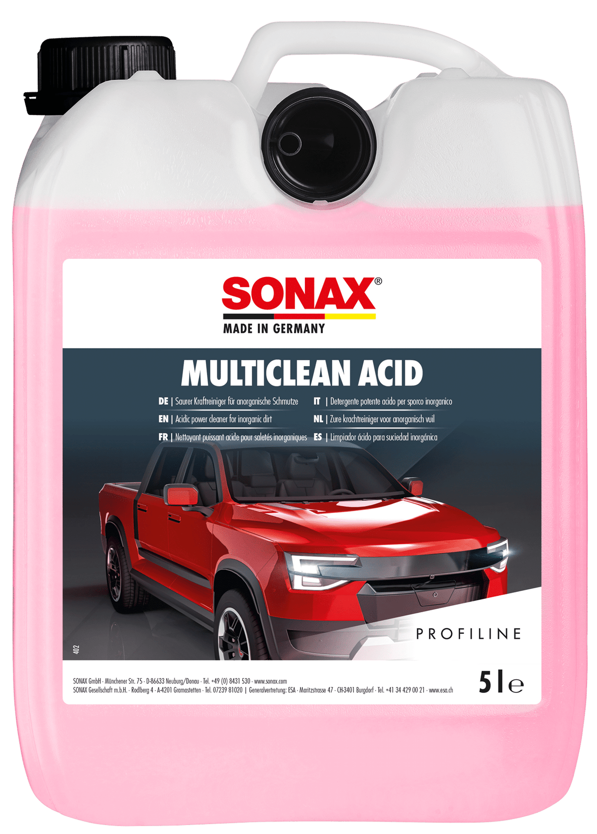 Sonax | MultiClean Acid 5 Litres