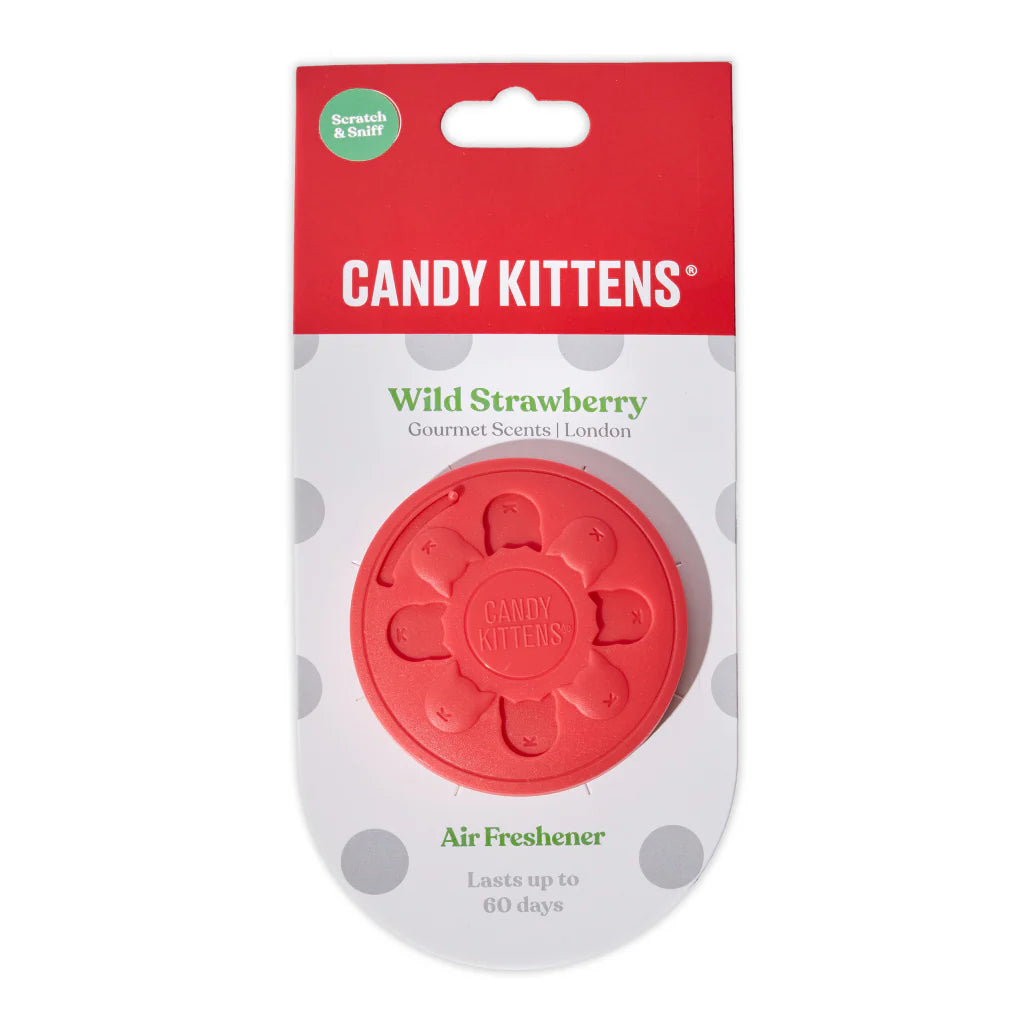 Candy Kittens Wild Strawberry Peggable Can Air Freshener