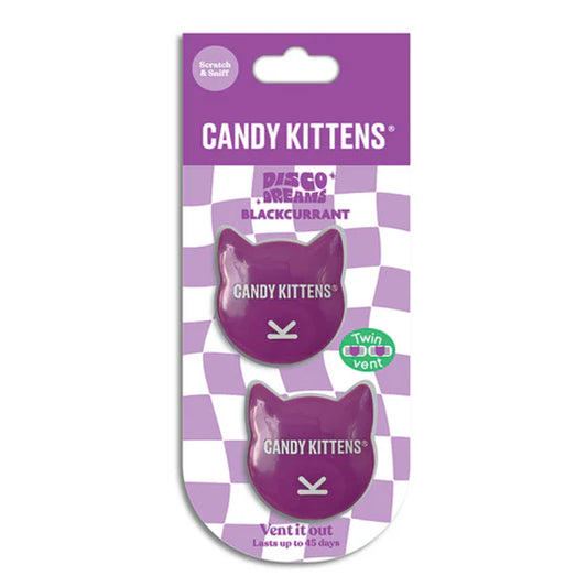 Candy Kittens Disco Dreams Blackcurrant Vent Air Freshener