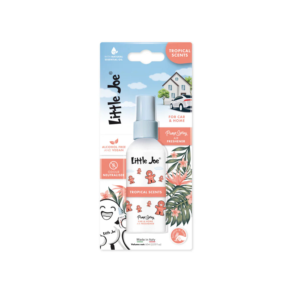 Little Joe Tropical Scents Pump Spray 60ml Air Freshener