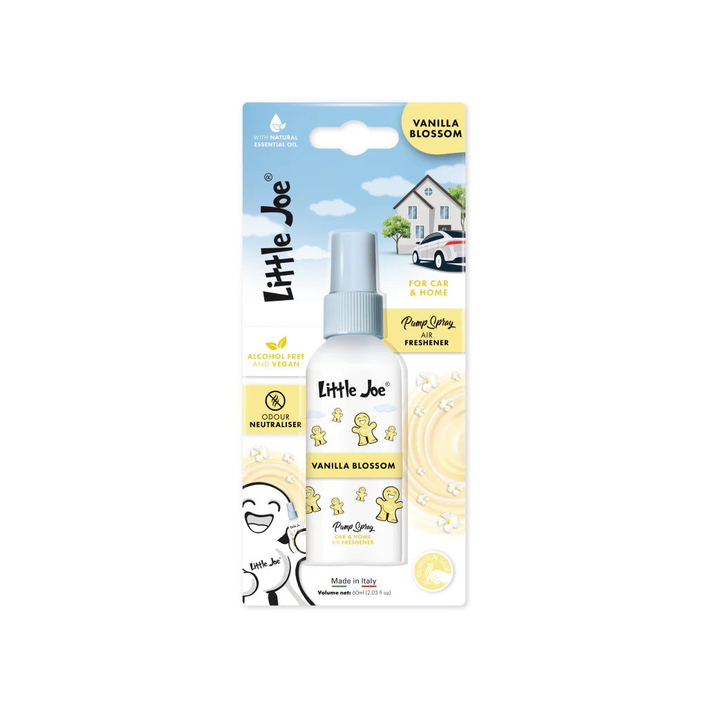 Little Joe Vanilla Blossom Pump Spray 60ml Air Freshener