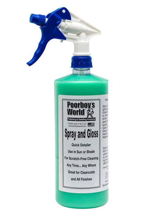 Poorboys World Spray and Gloss