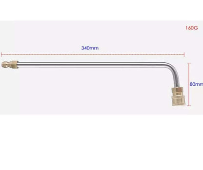 Curved Extension Pressure Washer Wand