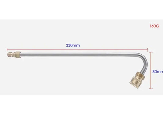 Curved Extension Pressure Washer Wand