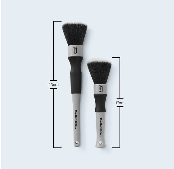 Duel Autocare Soft Detailing Brushes 2 pack