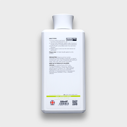 ValetPRO - Indulgence Cream Wax 500ml